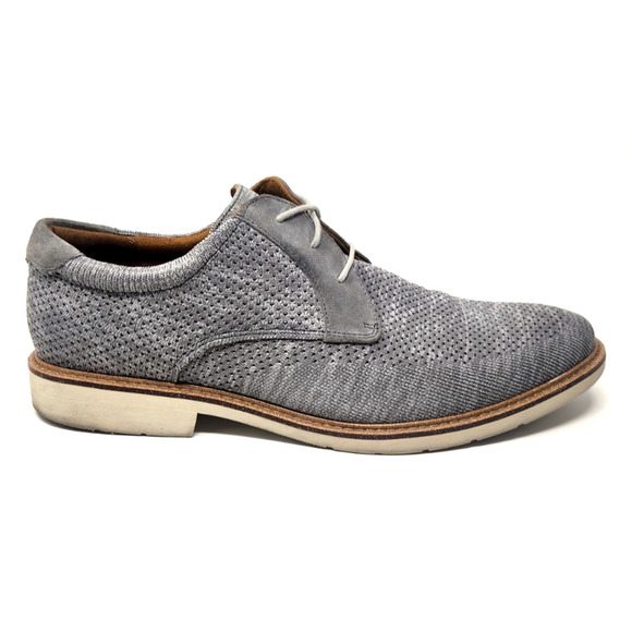 Florsheim Knit Oxford Shoes Mens 10.5 Gray Casual Derby Lightweight Comfort main image 6